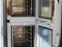 Twee stoomovens leventi bm mm q2 met onderstel. afmeting 100 x 80 x 197 cm. bouwjaren 2008 en 2009. - afbeelding 3 van  5
