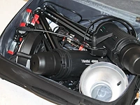 Twee studioflitsers mettle 400 q met kappen en diverse accessoires in reiskoffer en twee verstelbare falco ... - afbeelding 5 van  5