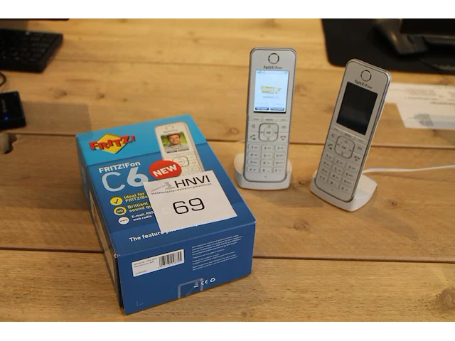 Twee telefoontoestellen fritz! fritz!fon c6. - afbeelding 1 van  1