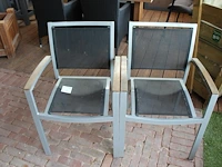 Twee terrasstoelen de arend met enkele beschadigingen. - afbeelding 2 van  3
