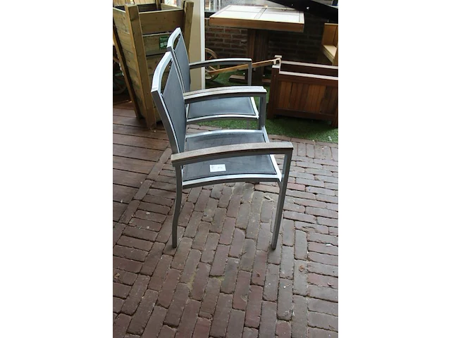 Twee terrasstoelen de arend met enkele beschadigingen. - afbeelding 3 van  3