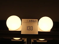 Twee theaterspiegels 136 x 67 cm met verlichting. - afbeelding 3 van  3