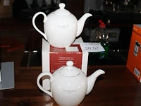 Twee theepotten dammann 0,5 liter. - afbeelding 1 van  2