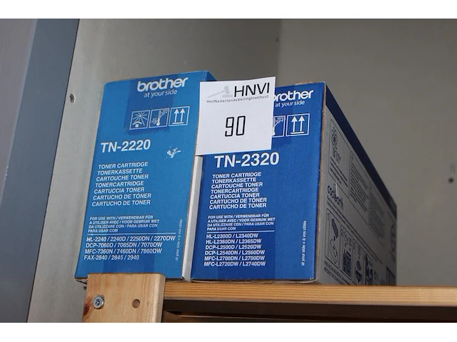 Twee tonercartridges brother tn2220 en tn2320. - afbeelding 1 van  2