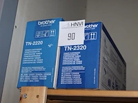 Twee tonercartridges brother tn2220 en tn2320. - afbeelding 1 van  2