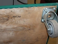 Twee transporthondjes waaronder 47 x 78 cm 400 kg. - afbeelding 2 van  2