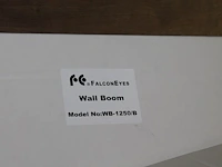 Twee verstelbare falco eyes wb 1250 wallbomen ten behoeve van studioflitsers nieuw in doos. - afbeelding 1 van  1
