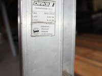 Tweedelige aluminium ladder dirks met 2x 12 treden. - afbeelding 3 van  4