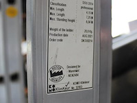 Tweedelige ladder dirks met 2x 14 treden. - afbeelding 2 van  3