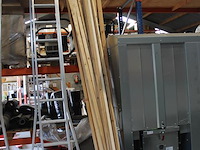 Tweedelige ladder dirks met 2x 14 treden. - afbeelding 3 van  3