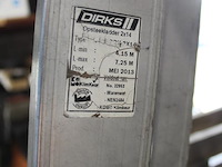 Tweedelige ladder dirks met 2x 14 treden. - afbeelding 3 van  4