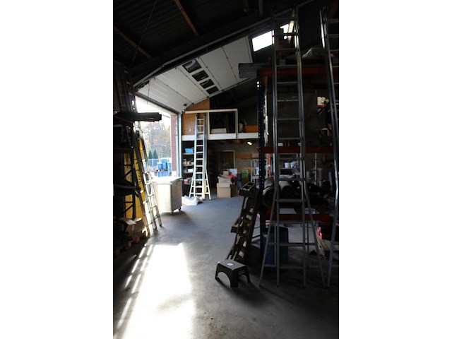 Tweedelige ladder dirks met 2x 14 treden. - afbeelding 4 van  4