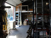 Tweedelige ladder dirks met 2x 14 treden. - afbeelding 4 van  4