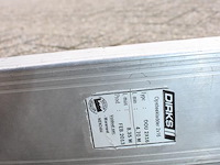 Tweedelige ladder dirks met 2x 16 treden. - afbeelding 3 van  4