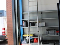 Tweedelige ladder met veertien treden. - afbeelding 3 van  3