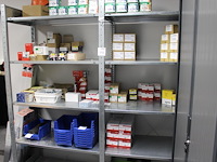 Tweedelige magazijnstelling. afmeting 207 x 54 x 200 cm. let op: excl. inhoud. - afbeelding 1 van  4