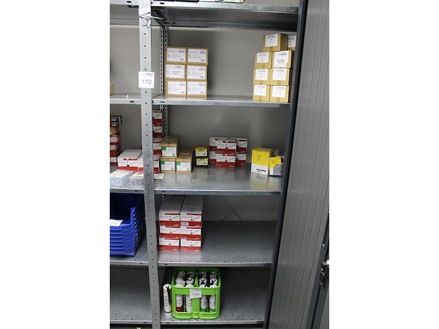 Tweedelige magazijnstelling. afmeting 207 x 54 x 200 cm. let op: excl. inhoud. - afbeelding 3 van  4