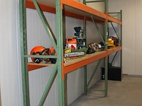 Tweedelige magazijnstelling. totale afmeting 500 x 60 x 250cm. - afbeelding 2 van  2