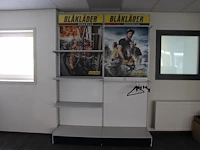 Tweedelige showroom stelling afm. 180 x 60 x 228 cm - afbeelding 1 van  2