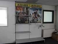 Tweedelige showroom stelling afm. 180 x 60 x 228 cm - afbeelding 2 van  2