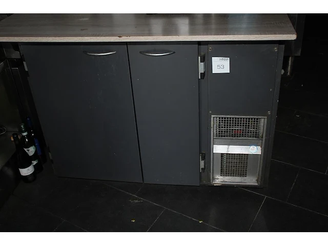 Tweedeurs fustenkoeling met afmeting 115 x 58 x 86 cm. - afbeelding 1 van  1