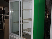 Tweedeurs koeling crystal. afmeting 135 x 68 x 205 cm. - afbeelding 2 van  2