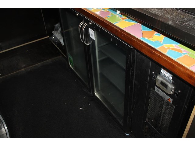 Tweedeurs koeling gamko e3/22gmucs84. afmeting 145 x 60 x 87 cm. - afbeelding 1 van  2