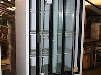 Tweedeurs vitrinekoelkast mondial type elite. afmeting 102 x 74 x 200 cm. - afbeelding 2 van  2