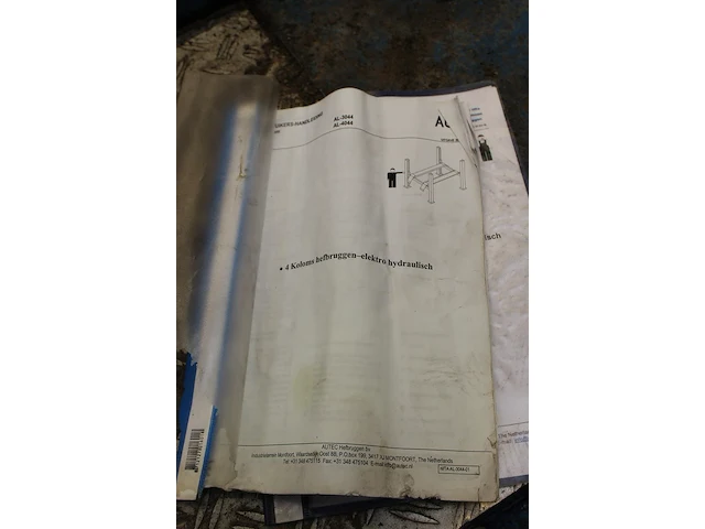 Tweekoloms hefbrug auteclift alh3225tc2-5015/7038 met maximaal hefvermogen 3200 kg. bouwjaar november 2019. - afbeelding 6 van  7