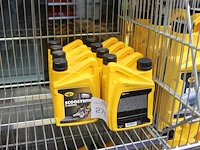 Tweetakt motorolie kroon oil scoosynth 2-stroke 9 flacons a 1l. excl. draadmand - afbeelding 1 van  2