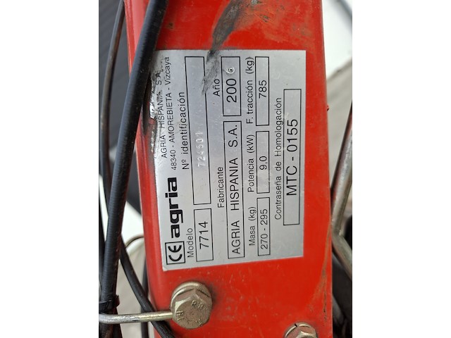 Tweewielige tuintractor, agria, 7714c - afbeelding 3 van  19