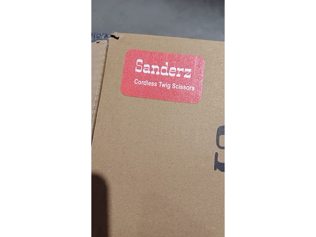 Twijgschaar, sanderz, rood, 2025 - afbeelding 2 van  4