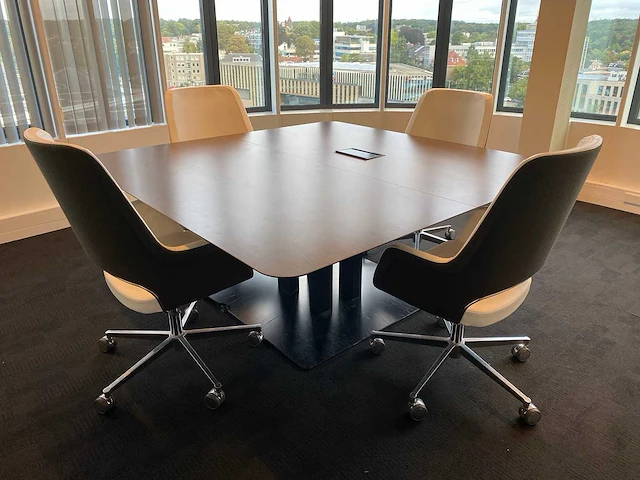 Twinform - 4p design conferentieset 180x180 - afbeelding 14 van  23