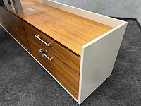 Twinform - elektrisch zit/sta design duo werkplek 200x85 met dressoir - afbeelding 6 van  30