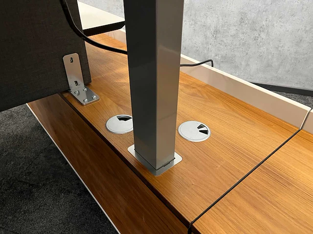 Twinform - elektrisch zit/sta design duo werkplek 200x85 met dressoir - afbeelding 7 van  30