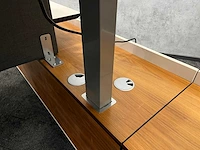 Twinform - elektrisch zit/sta design duo werkplek 200x85 met dressoir - afbeelding 7 van  30