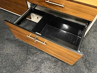 Twinform - elektrisch zit/sta design duo werkplek 200x85 met dressoir - afbeelding 8 van  30