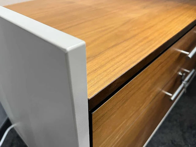 Twinform - elektrisch zit/sta design duo werkplek 200x85 met dressoir - afbeelding 14 van  30