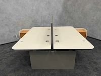 Twinform - elektrisch zit/sta design duo werkplek 200x85 met dressoir - afbeelding 17 van  30