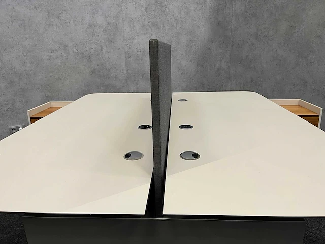 Twinform - elektrisch zit/sta design duo werkplek 200x85 met dressoir - afbeelding 21 van  30