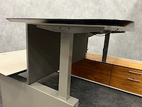 Twinform - elektrisch zit/sta design duo werkplek 200x85 met dressoir - afbeelding 29 van  30