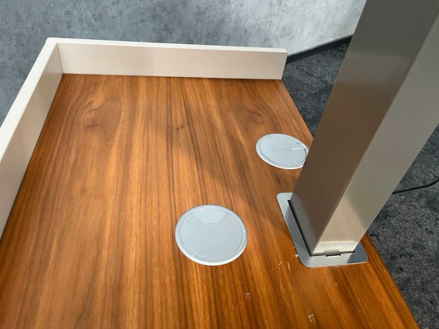 Twinform - elektrisch zit/sta design werkplek 200x85 met dressoir - afbeelding 6 van  17