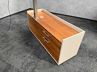 Twinform - elektrisch zit/sta design werkplek 200x85 met dressoir - afbeelding 3 van  21
