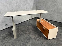 Twinform - elektrisch zit/sta design werkplek 200x85 met dressoir - afbeelding 11 van  21