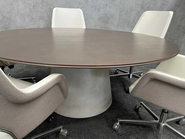 Twinform/ andreu world - 5p design conferentie set ø180 - afbeelding 6 van  29