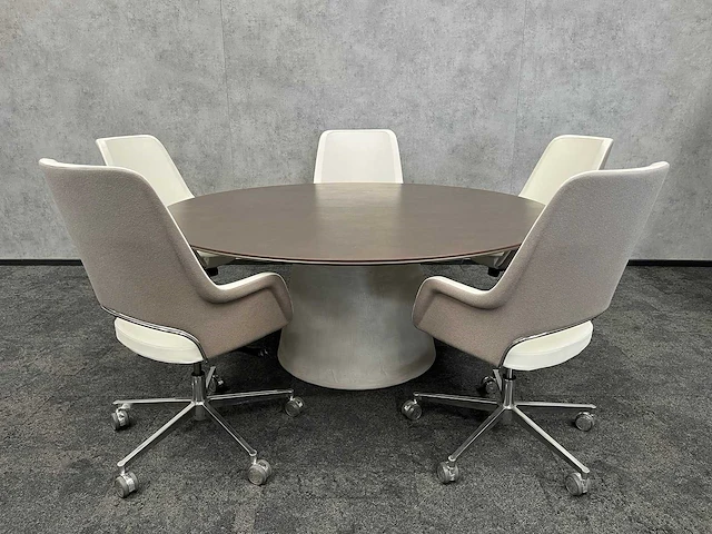 Twinform/ andreu world - 5p design conferentie set ø180 - afbeelding 1 van  29