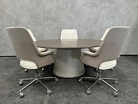 Twinform/ andreu world - 5p design conferentie set ø180 - afbeelding 12 van  29