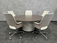 Twinform/ andreu world - 5p design conferentie set ø180 - afbeelding 1 van  29