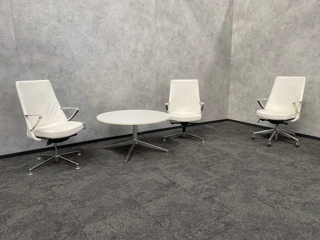 Twinform cocoon - design lounge set - leder - afbeelding 2 van  9