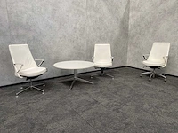 Twinform cocoon - design lounge set - leder - afbeelding 2 van  9